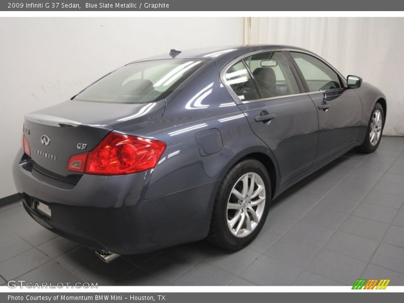 Blue Slate Metallic / Graphite 2009 Infiniti G 37 Sedan