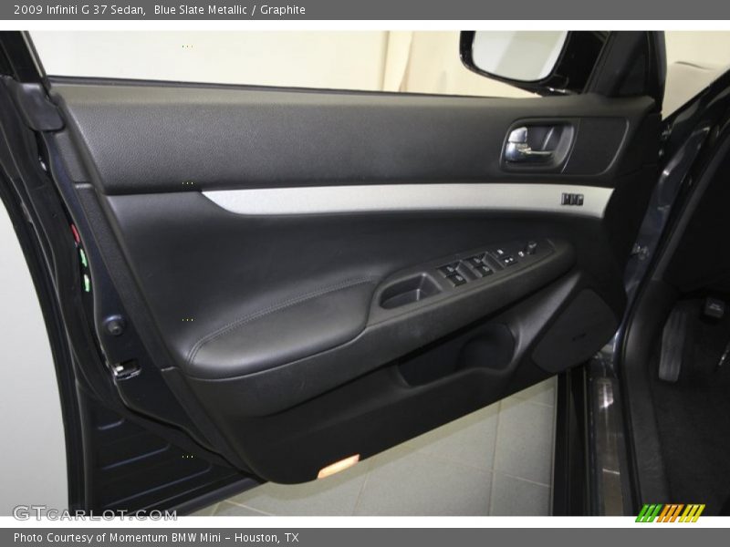 Blue Slate Metallic / Graphite 2009 Infiniti G 37 Sedan