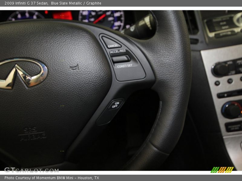 Blue Slate Metallic / Graphite 2009 Infiniti G 37 Sedan