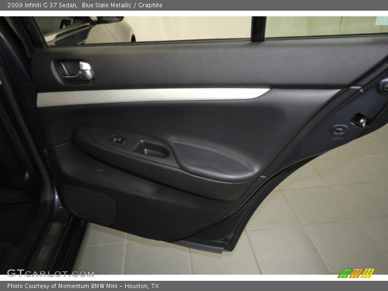 Blue Slate Metallic / Graphite 2009 Infiniti G 37 Sedan