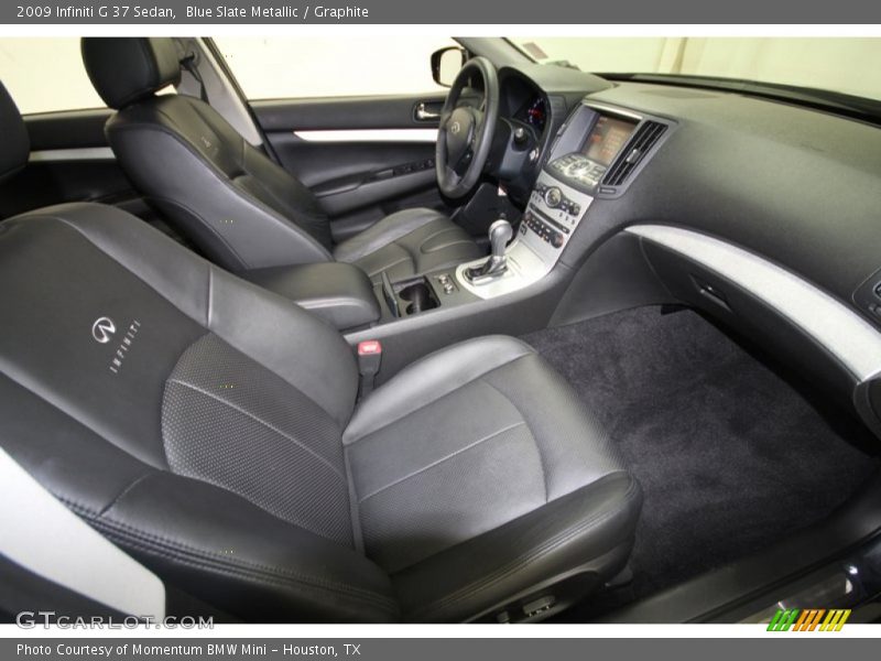 Blue Slate Metallic / Graphite 2009 Infiniti G 37 Sedan