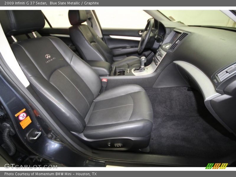 Blue Slate Metallic / Graphite 2009 Infiniti G 37 Sedan