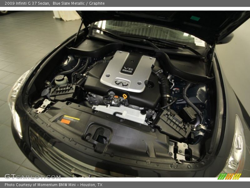 Blue Slate Metallic / Graphite 2009 Infiniti G 37 Sedan
