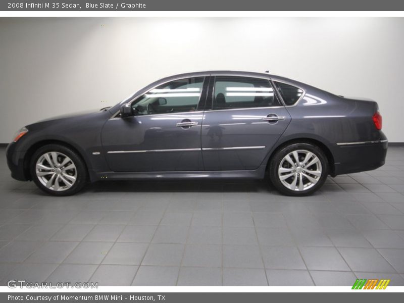 Blue Slate / Graphite 2008 Infiniti M 35 Sedan