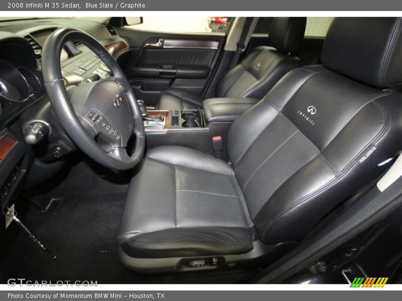 Blue Slate / Graphite 2008 Infiniti M 35 Sedan
