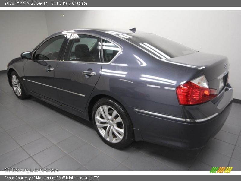 Blue Slate / Graphite 2008 Infiniti M 35 Sedan