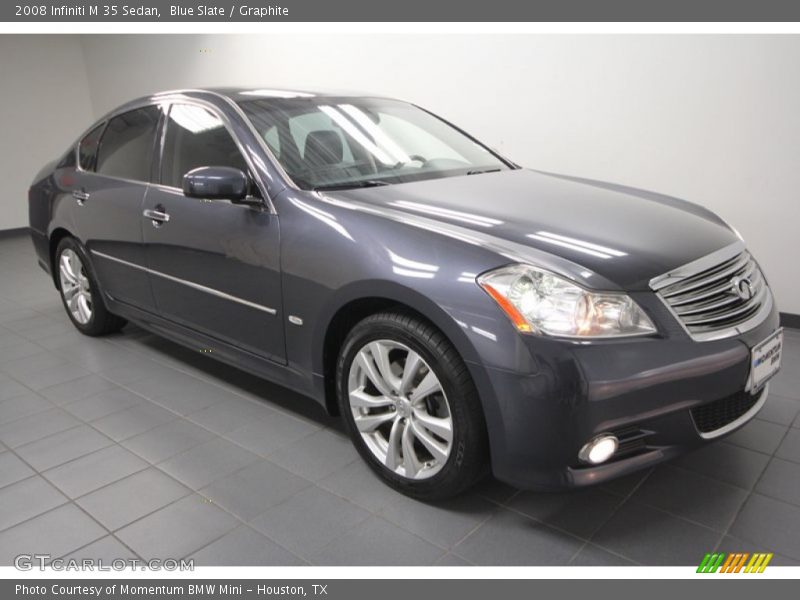 Blue Slate / Graphite 2008 Infiniti M 35 Sedan