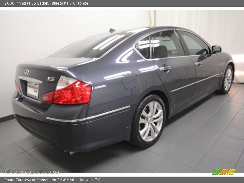 Blue Slate / Graphite 2008 Infiniti M 35 Sedan