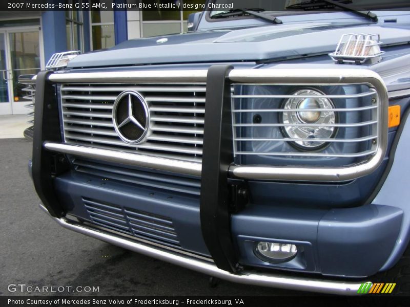 Platinum Blue Metallic / designo Charcoal 2007 Mercedes-Benz G 55 AMG