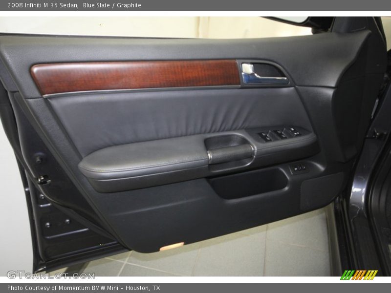 Blue Slate / Graphite 2008 Infiniti M 35 Sedan