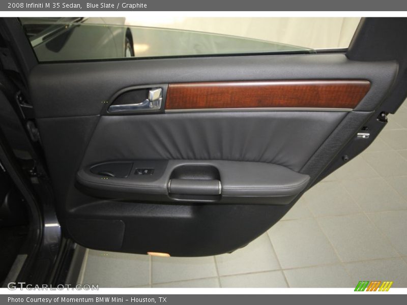 Blue Slate / Graphite 2008 Infiniti M 35 Sedan