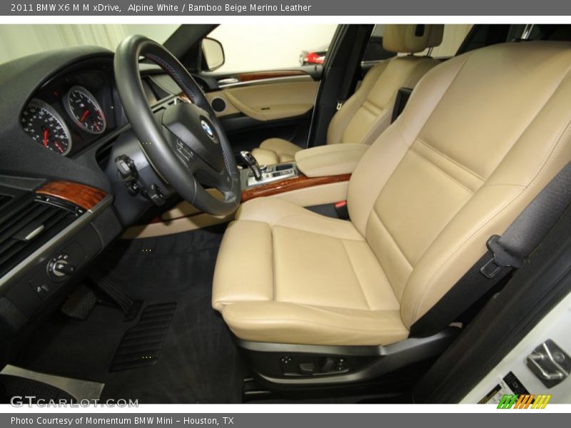  2011 X6 M M xDrive Bamboo Beige Merino Leather Interior