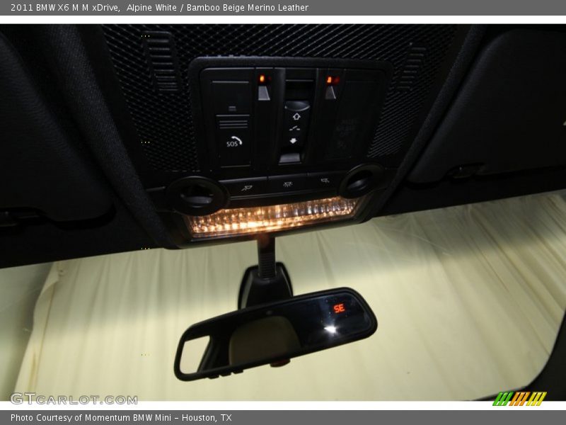 Alpine White / Bamboo Beige Merino Leather 2011 BMW X6 M M xDrive