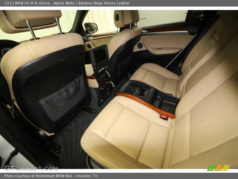 Alpine White / Bamboo Beige Merino Leather 2011 BMW X6 M M xDrive