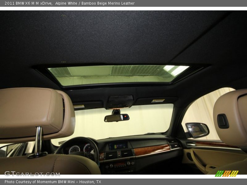 Alpine White / Bamboo Beige Merino Leather 2011 BMW X6 M M xDrive