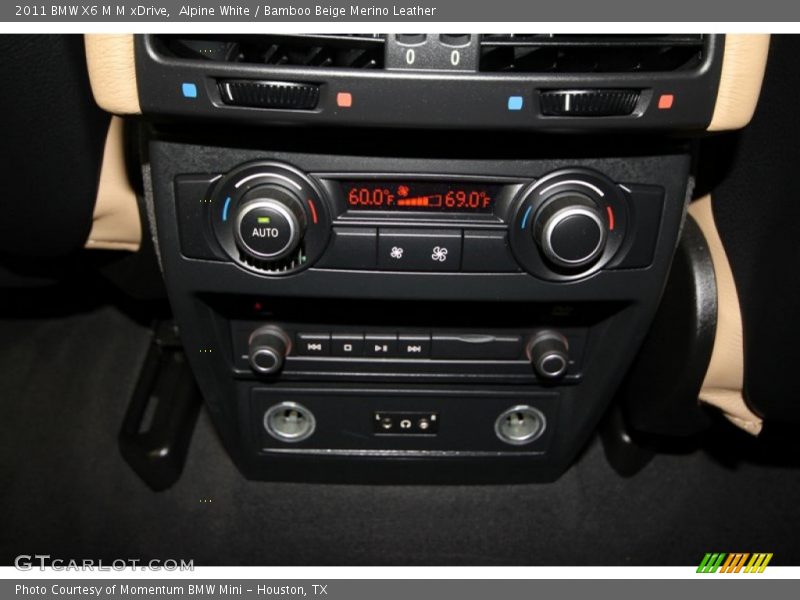 Controls of 2011 X6 M M xDrive