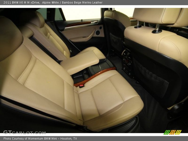 Alpine White / Bamboo Beige Merino Leather 2011 BMW X6 M M xDrive