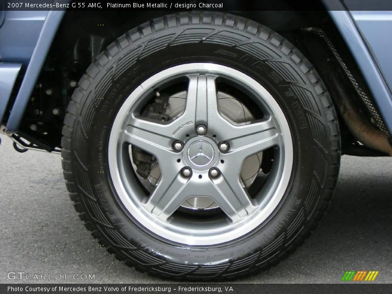 Platinum Blue Metallic / designo Charcoal 2007 Mercedes-Benz G 55 AMG