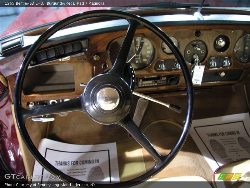 Burgundy/Regal Red / Magnolia 1965 Bentley S3 LHD
