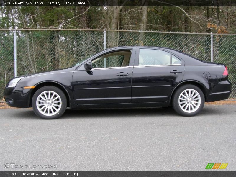 Black / Camel 2006 Mercury Milan V6 Premier