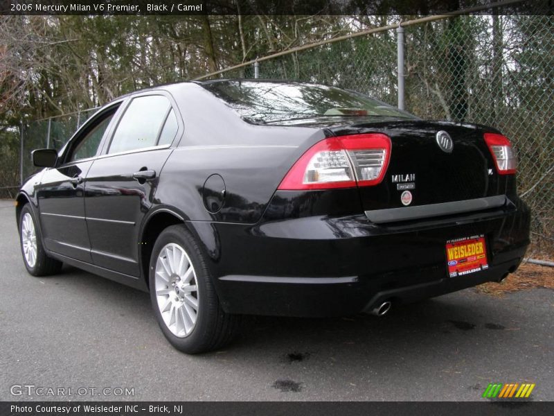 Black / Camel 2006 Mercury Milan V6 Premier