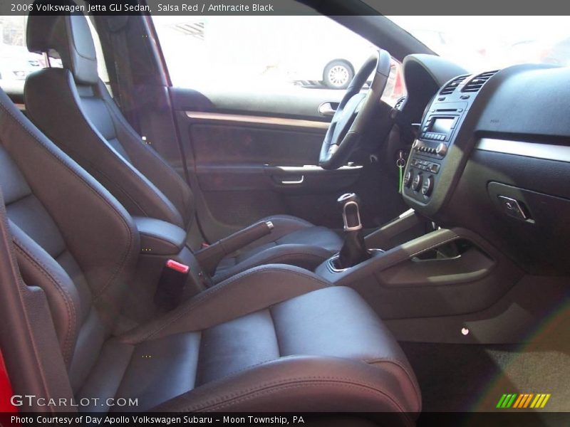 Salsa Red / Anthracite Black 2006 Volkswagen Jetta GLI Sedan