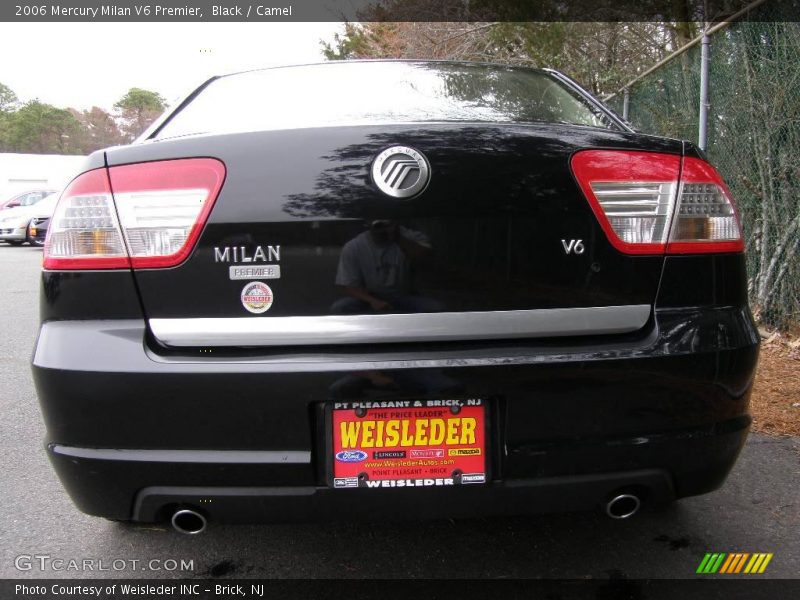 Black / Camel 2006 Mercury Milan V6 Premier
