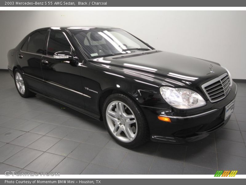 Black / Charcoal 2003 Mercedes-Benz S 55 AMG Sedan