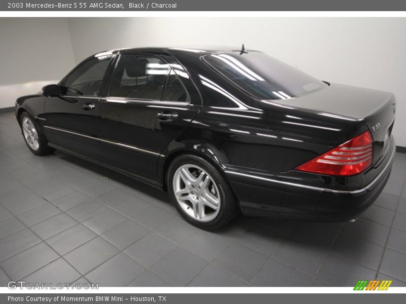 Black / Charcoal 2003 Mercedes-Benz S 55 AMG Sedan