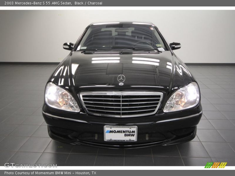 Black / Charcoal 2003 Mercedes-Benz S 55 AMG Sedan