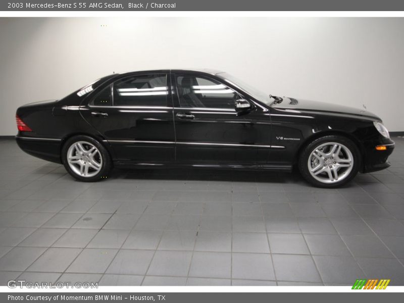 Black / Charcoal 2003 Mercedes-Benz S 55 AMG Sedan