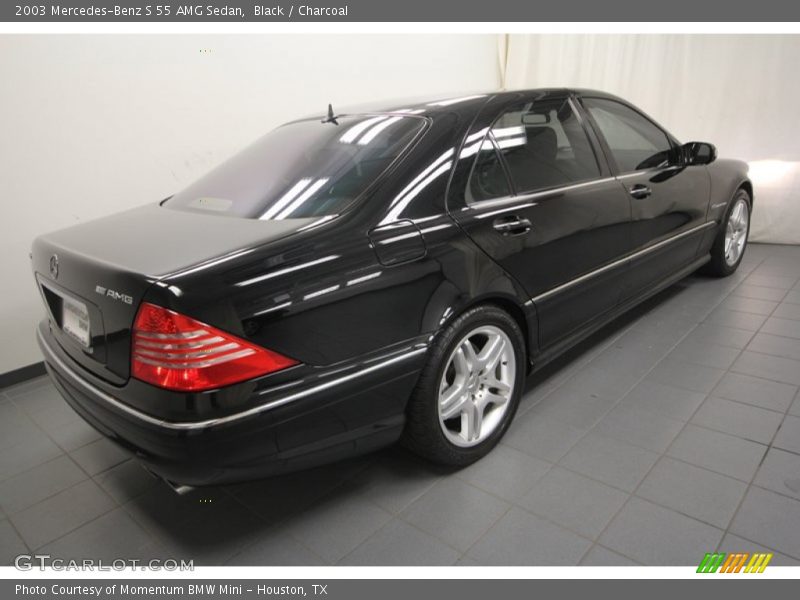 Black / Charcoal 2003 Mercedes-Benz S 55 AMG Sedan