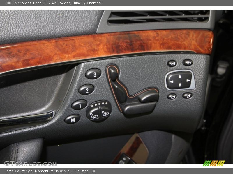Controls of 2003 S 55 AMG Sedan