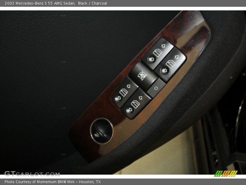 Controls of 2003 S 55 AMG Sedan