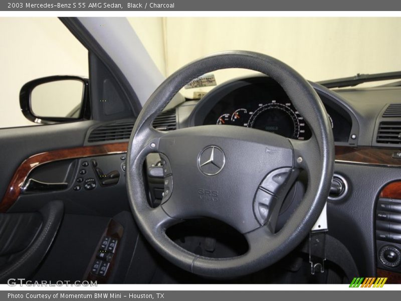 Black / Charcoal 2003 Mercedes-Benz S 55 AMG Sedan