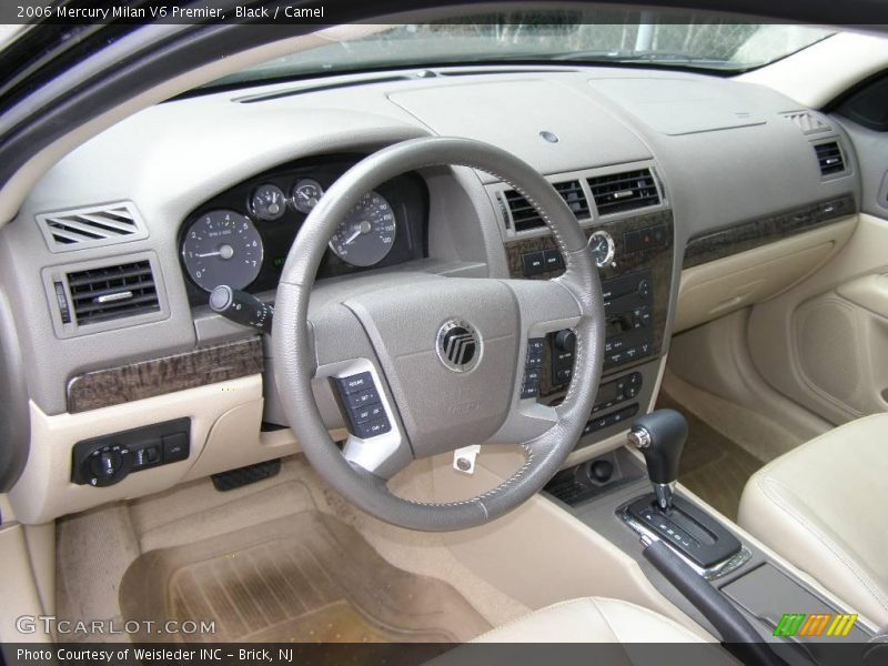 Black / Camel 2006 Mercury Milan V6 Premier