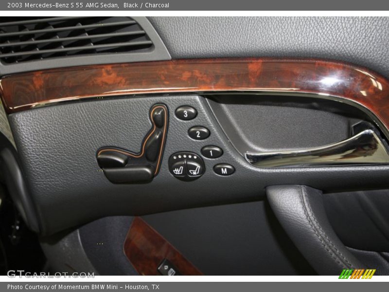 Controls of 2003 S 55 AMG Sedan