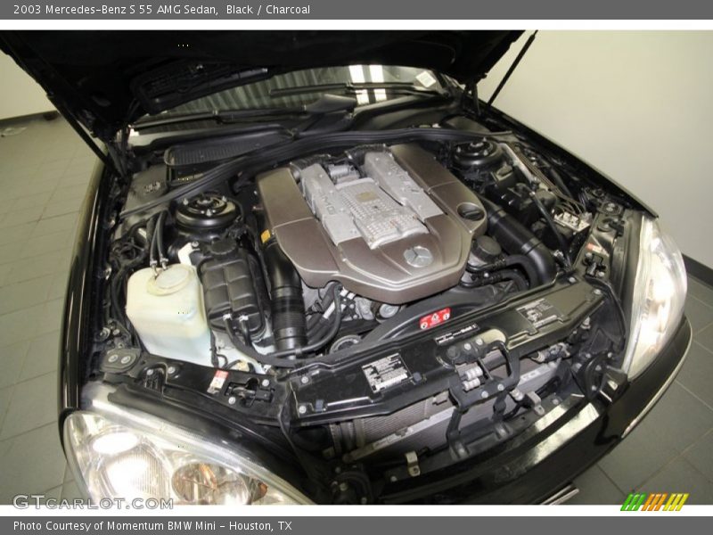  2003 S 55 AMG Sedan Engine - 5.4 Liter AMG Supercharged SOHC 24-Valve V8