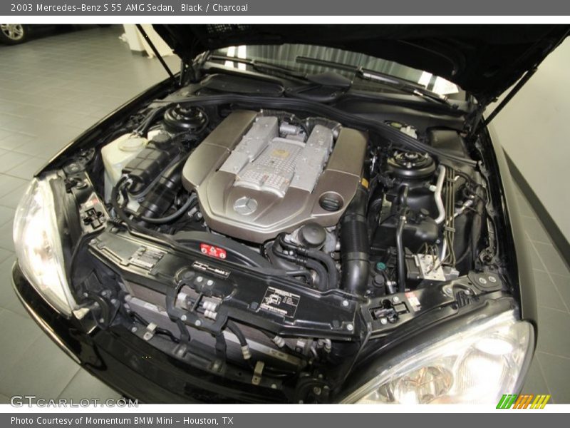  2003 S 55 AMG Sedan Engine - 5.4 Liter AMG Supercharged SOHC 24-Valve V8
