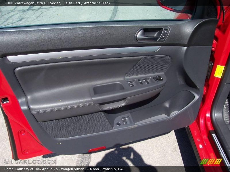 Salsa Red / Anthracite Black 2006 Volkswagen Jetta GLI Sedan