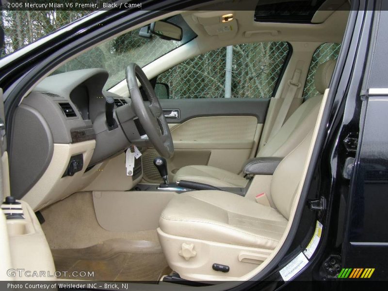 Black / Camel 2006 Mercury Milan V6 Premier