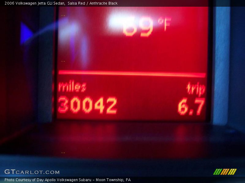 Salsa Red / Anthracite Black 2006 Volkswagen Jetta GLI Sedan