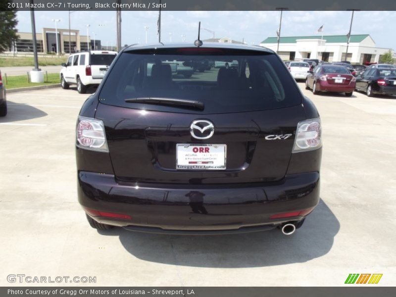 Black Cherry Mica / Sand 2011 Mazda CX-7 i Touring