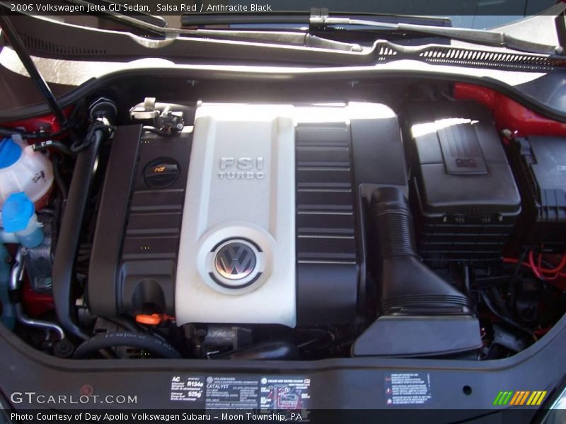 Salsa Red / Anthracite Black 2006 Volkswagen Jetta GLI Sedan