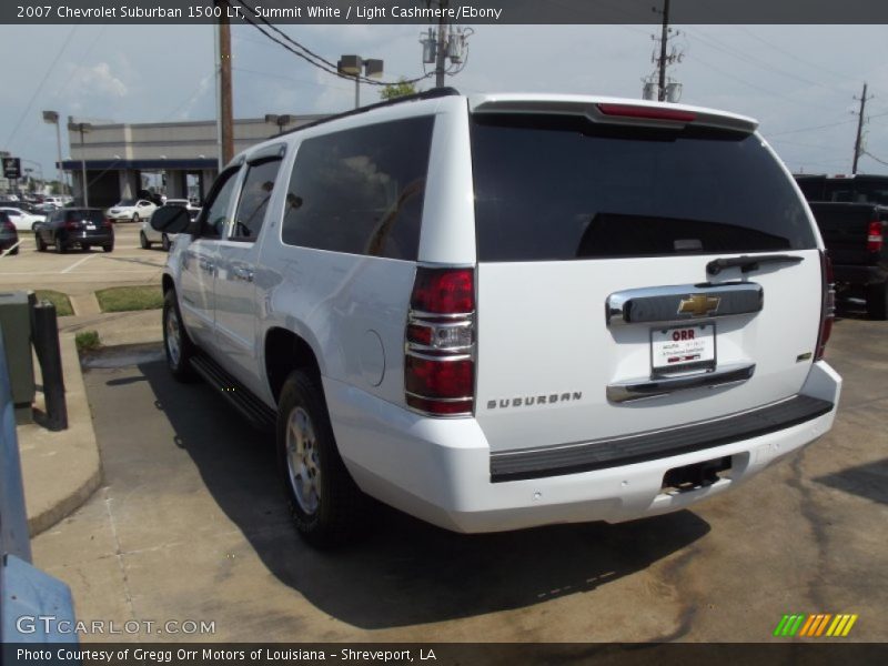 Summit White / Light Cashmere/Ebony 2007 Chevrolet Suburban 1500 LT