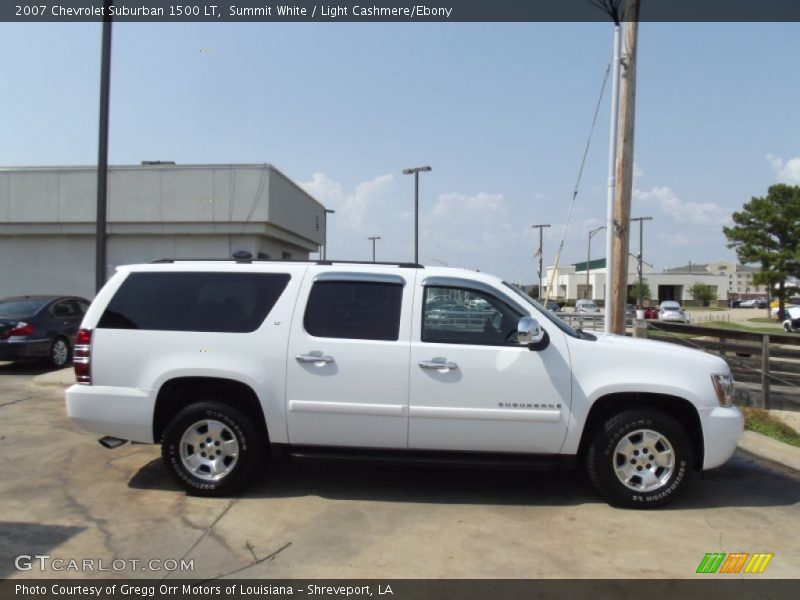 Summit White / Light Cashmere/Ebony 2007 Chevrolet Suburban 1500 LT