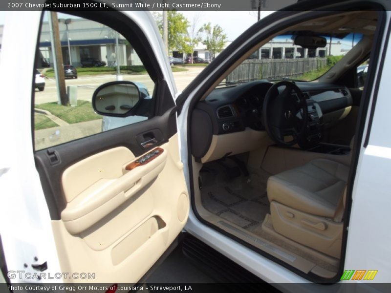 Summit White / Light Cashmere/Ebony 2007 Chevrolet Suburban 1500 LT