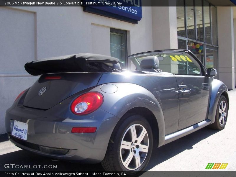 Platinum Grey / Grey 2006 Volkswagen New Beetle 2.5 Convertible