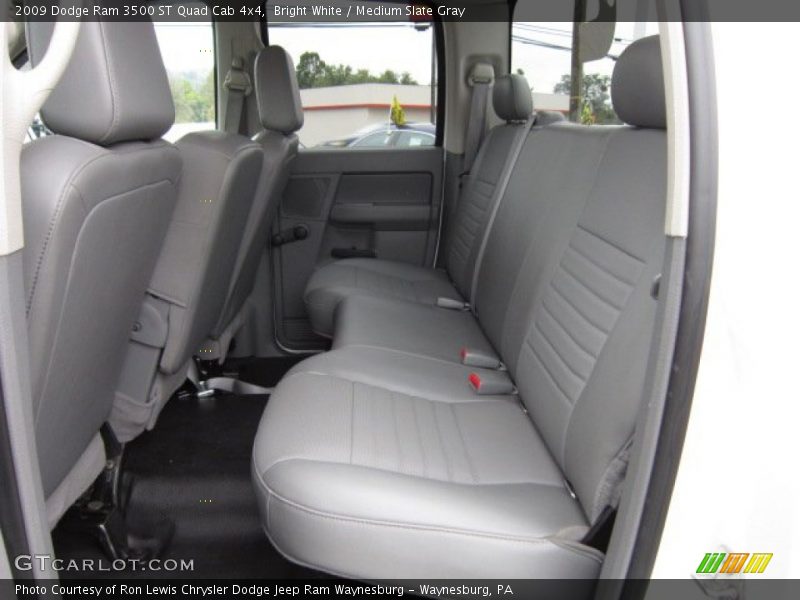Rear Seat of 2009 Ram 3500 ST Quad Cab 4x4