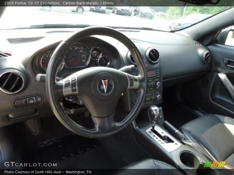Dashboard of 2009 G6 GT Convertible